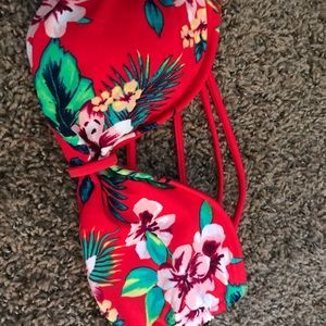Hollister strapless bikini top